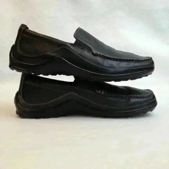 Cole Haan Powerstep Protech Leather Black Loafer 8 - Picture 4 of 8